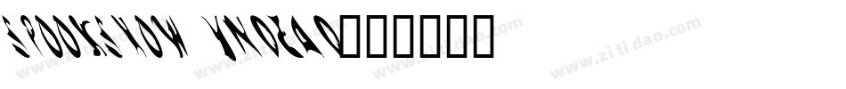 SpookShow Undead字体转换